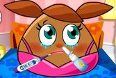 Малышка Поу заболела гриппом - вылечи её