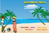 Пляжный волейбол Наруто и Бен 10