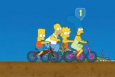 Симпсоны на велосипедах