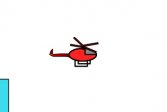Красный вертолет