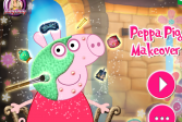 Играть Свинка Пеппа Преображение онлайн флеш игра для детей