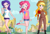 Играть Девочки из Эквестрии 2 онлайн флеш игра для детей