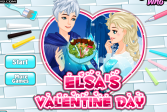 Играть День Святого Валентина для Эльзы онлайн флеш игра для детей