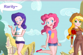 Играть Май Литл Пони Девочки из Эквестрии 2 онлайн флеш игра для детей