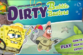 Играть Губка Боб и Патрик: Грязные охотники за пузырями онлайн флеш игра для детей
