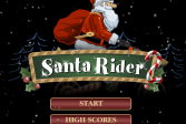 Играть Наездник Санта - 2 онлайн флеш игра для детей