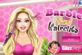 Играть Барби реальные стрижки онлайн флеш игра для детей