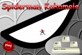 Играть Спайдермен: какамоль онлайн флеш игра для детей