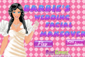 Играть Свадебный макияж Барби онлайн флеш игра для детей