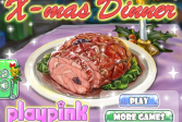 Играть Праздничный ужин онлайн флеш игра для детей