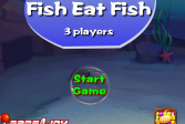 Играть Рыба ест рыбу - 3 игрока онлайн флеш игра для детей