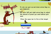 Играть Лис-лучник онлайн флеш игра для детей