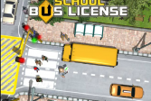 Играть Лицензия на школьный автобус онлайн флеш игра для детей