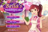 Играть Свадебный торт Беллы онлайн флеш игра для детей