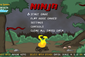 Играть Ниндзя онлайн флеш игра для детей