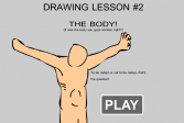 Играть Урок рисования 2 онлайн флеш игра для детей