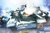Играть Выстрел танка зимой онлайн флеш игра для детей