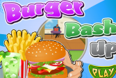 Играть Складывай бургеры онлайн флеш игра для детей