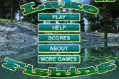Играть Рыбалка на озере 2.0 онлайн флеш игра для детей