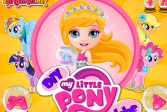 Играть Мой маленький пони: Сделай сам - Глобус онлайн флеш игра для детей
