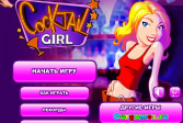 Играть Девушка с коктейлем онлайн флеш игра для детей