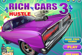 Играть Богатые Автомобили 3 Хастл онлайн флеш игра для детей