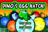 Играть Выведи яйцо динозавра онлайн флеш игра для детей