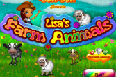 Играть Животные на Лизиной ферме онлайн флеш игра для детей