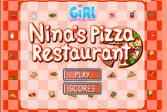 Играть Ресторан пиццы Нины онлайн флеш игра для детей