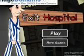 Играть Побег из больницы онлайн флеш игра для детей