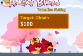 Играть Злые птицы на рыбалке Валентинов день онлайн флеш игра для детей