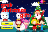 Играть Собери рождественские подарки онлайн флеш игра для детей