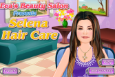 Играть Салон красоты Евы: уход за волосами Селены онлайн флеш игра для детей