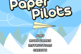 Играть Бумажный самолет онлайн флеш игра для детей