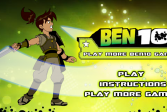 Играть Бен 10 дух ниндзя онлайн флеш игра для детей