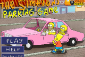 Играть Симпсоны парковка онлайн флеш игра для детей