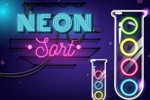Неоновая Сортировочная Головоломка - Игра Сортировки Цветов Neon Sort Puzzle - Color Sort Game