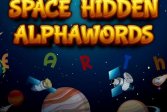 Космические скрытые буквенные слова Space Hidden Alphawords