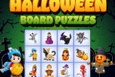 Пазлы на Хэллоуин Halloween Board Puzzles