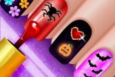 Сияющие Ногти На Хэллоуин Glow Halloween Nails