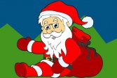 Раскраска Санта-Клауса Santa Claus Coloring Book