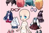 Чиби Аниме Кукла Принцесса Chibi Anime Princess Doll