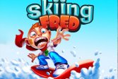 Катание на лыжах Фред Skiing Fred