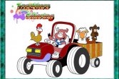 Раскраски Трактор Tractor Coloring Pages