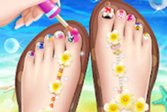 Красивый салон для ногтей на ногах - педикюрная игра для девочек Beautiful Toenail Salon - Pedicure Game For Girls
