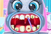 Уход за бегемотом - веселая хирургическая игра Baby Hippo Dental Care - Fun Surgery Game