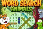 Поиск слов Животные Word Search Animals