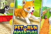 Бег питомца Приключение Бег щенка Pet Run Adventure Puppy Run