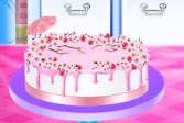 Приготовление торта с цветущей вишней Cherry Blossom Cake Cooking
