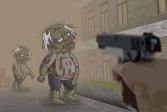 Убить Зомби 3D Kill The Zombies 3D